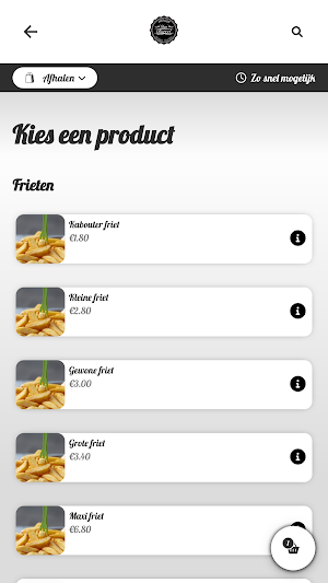 Frituur Den Bareel Screenshot 1