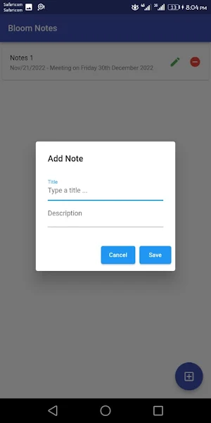 Bloom Notes Screenshot 0