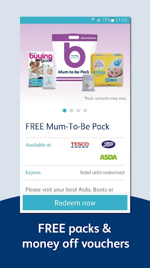 Pregnancy App & Baby Tracker; Week by Week -Bounty Screenshot 1