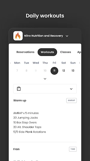Nitro Nutrition and Recovery Screenshot 3