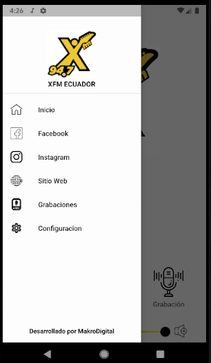 XFM ECUADOR Screenshot 1
