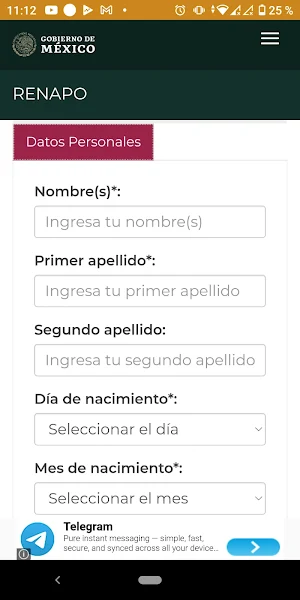 CURP MEXICO Enlace Consulta Screenshot 2