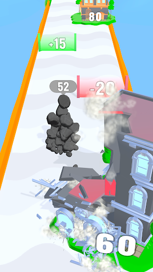 Rocks Rush 3D Screenshot 1