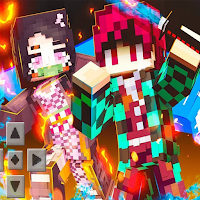 Tanjiro Demon Slayer Skin MCPE