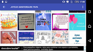JOYEUX ANNIVERSAIRE PAPA Screenshot 2