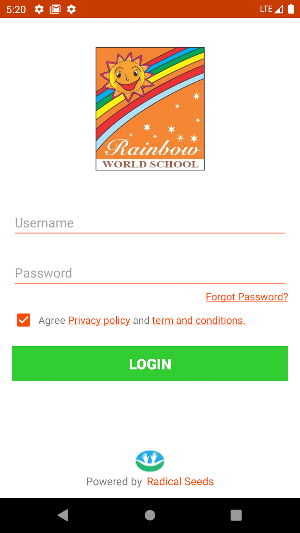 Rainbow World School Screenshot 0