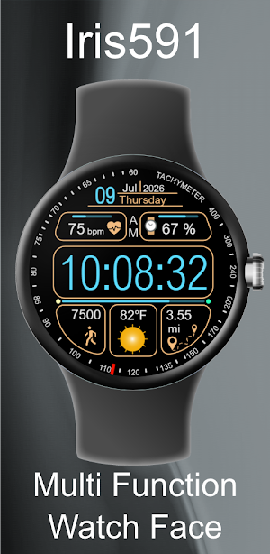 Iris591 Multi-Function Watch Screenshot 0
