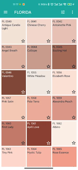 Florida Paint Colors Screenshot 2