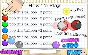 Pop Pop The Balloons FREE Screenshot 1