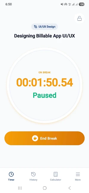 Billable: Time & Cost Tracker Screenshot 2
