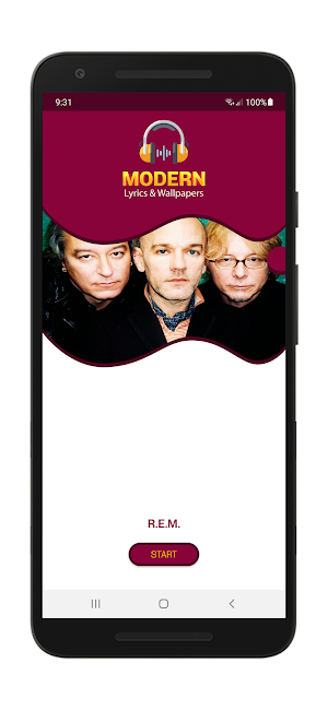 R.E.M Lyrics & Wallpapers Screenshot 0