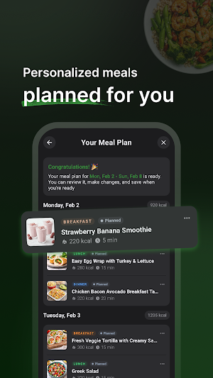 Meal Prep: Planner & Recipes Screenshot 1
