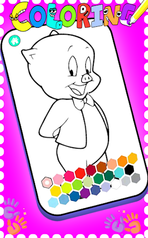 john pork coloring Screenshot 3