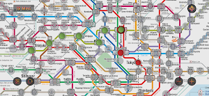 Tokyo Subway Map Route 東京地下鉄ナビ Screenshot 1