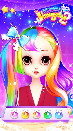 Fashion Hair Salon Games: Royal Hairstyle Screenshot 2