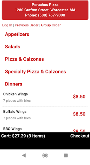 Peruchos Pizza Screenshot 1