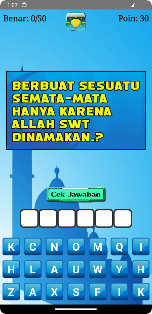 Tebak Soal Islam Screenshot 0