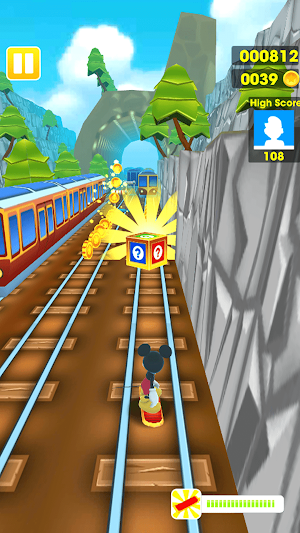 Mickey Run Subway Adventure Screenshot 0
