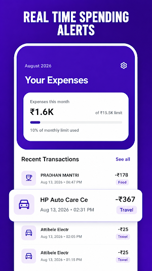 UnifyPay - Expense Tracker Screenshot 2