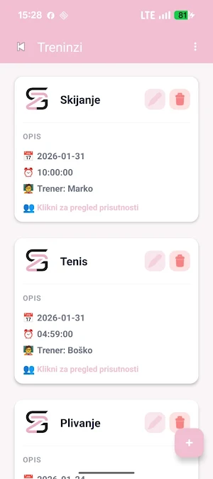 Sport Group Screenshot 1