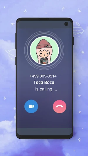 toca boca fake call & chat Screenshot 0