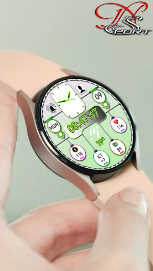 [N-SPORT221]Dual Watch Faces Screenshot 3