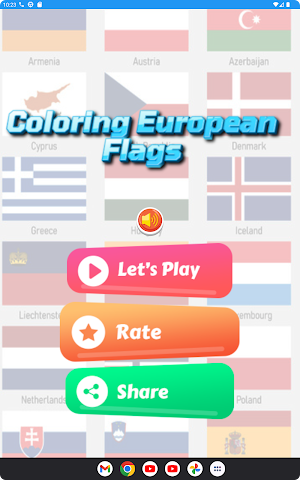 European country flag coloring Screenshot 2