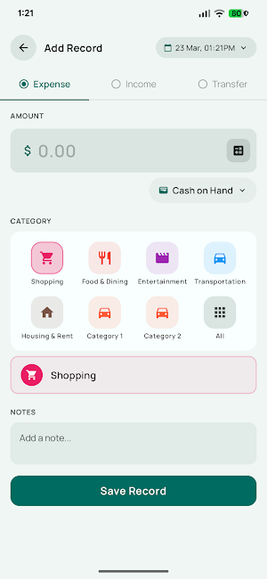 FinFlow: Money Tracker Screenshot 1