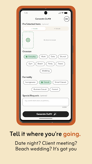 Styler - AI Outfit Maker Screenshot 3
