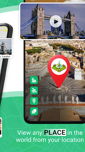Live Earth Satellite View GPS Screenshot 2