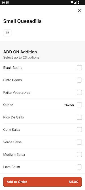 Maya Burrito Co. Screenshot 2