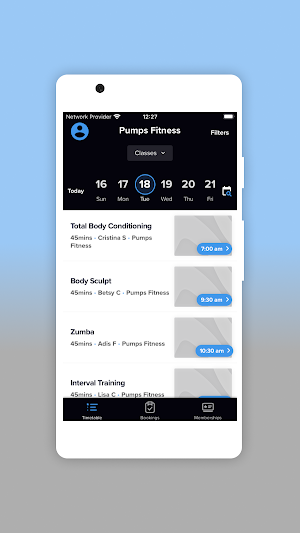 Pumps Fitness Screenshot 2