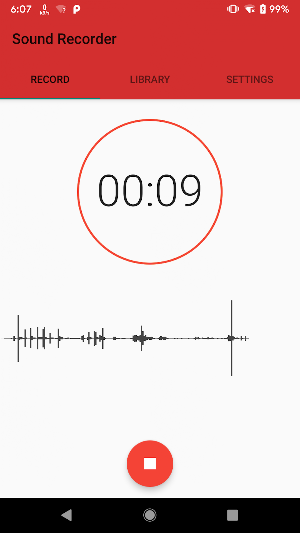 Sound Recorder Screenshot 1