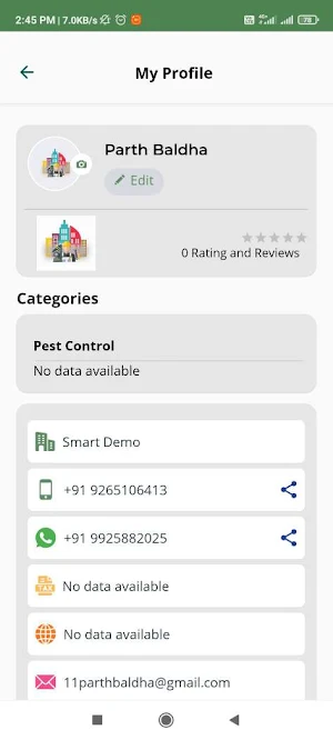 Service Provider Smart Society Screenshot 3