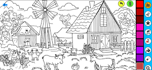 Farm Coloring Pages Screenshot 3