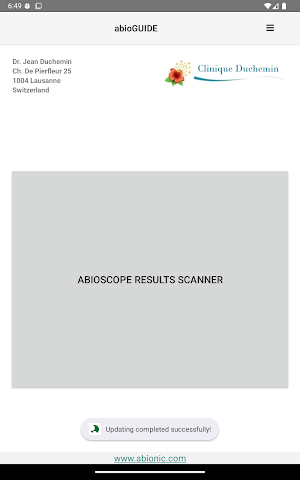 abioGUIDE-S Screenshot 2