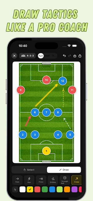 Football Lineup Maker Screenshot 1