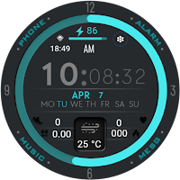 ZRU15  Watch Face for Wear OS