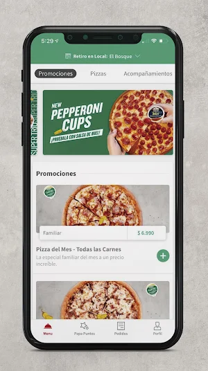 Papa John's Chile Screenshot 3