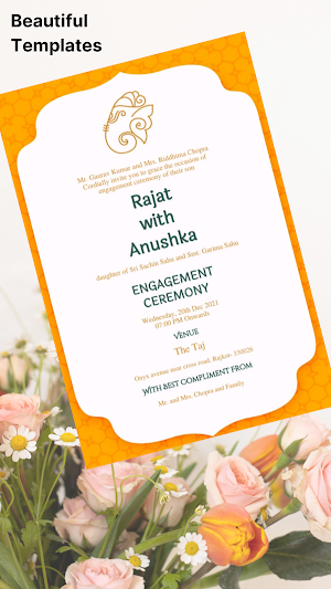Hindu Wedding Card Maker Screenshot 1