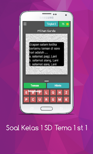 Soal Kelas 1 SD Tema 1 st 1 Screenshot 3