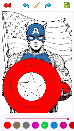 Spider Hero Coloring Book Man Screenshot 3