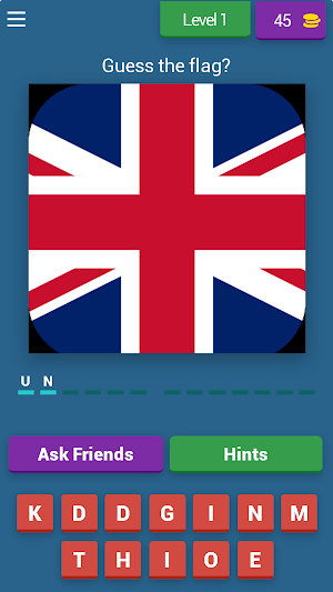 Guess World Flags Quiz Screenshot 0