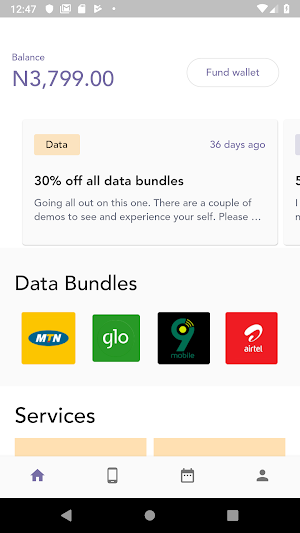 DE Wallet Screenshot 0