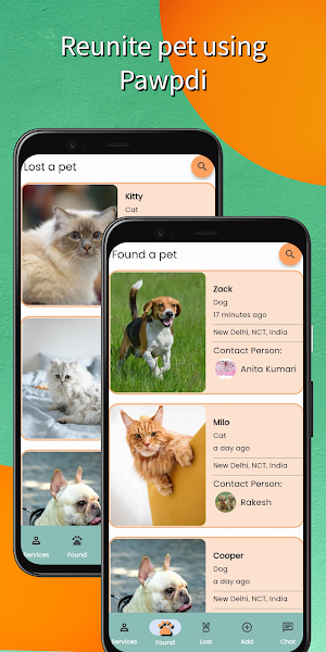 Pawpdi - Pet Care & Finder App Screenshot 2