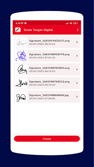 Tanda Tangan Digital Screenshot 0