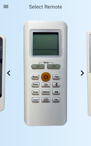 Remote For Midea AC Screenshot 1