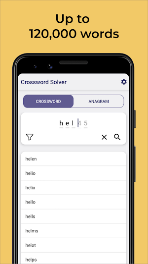 Crossword and Anagram Solver Screenshot 0
