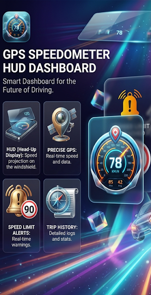 Speed Glass HUD for Car Screenshot 2