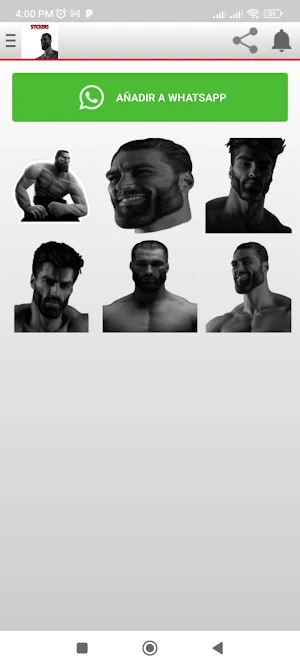 Stickers Gigachad Screenshot 2
